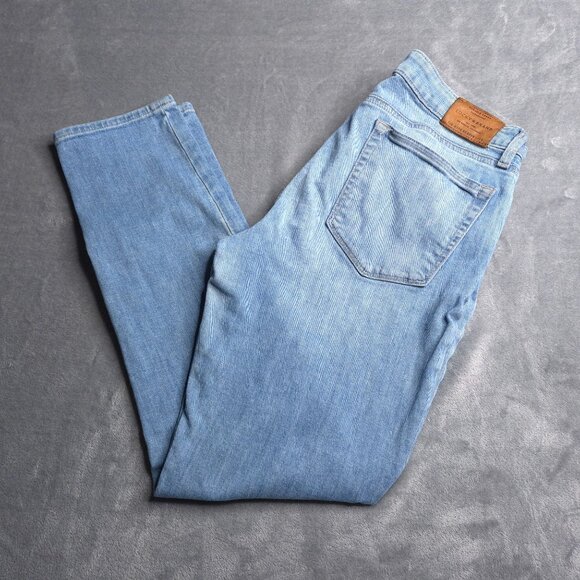 Lucky Brand Womens Lolita Skinny Ankle Jeans 10 Light Wash Mid Rise - Picture 1 of 10